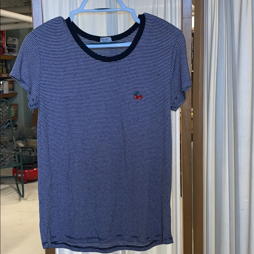 John galt striped t shirt brandy Melville shirt